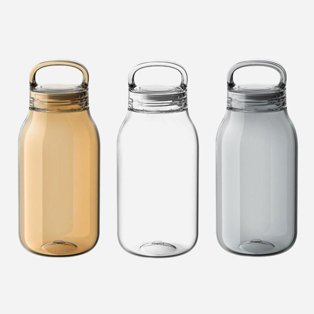 킨토 워터 보틀 헬스 자전거 물통 물병 투명 손잡이 가벼운 리유저블 텀블러 300ml