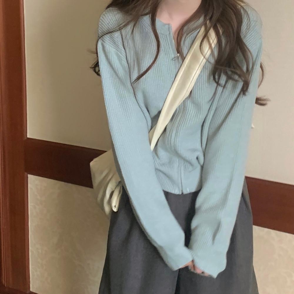 마시멜로 집업 knit