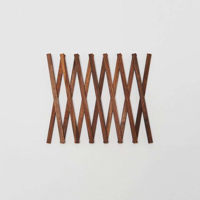 지그재그 나무 냄비받침  Extendable Trivet
