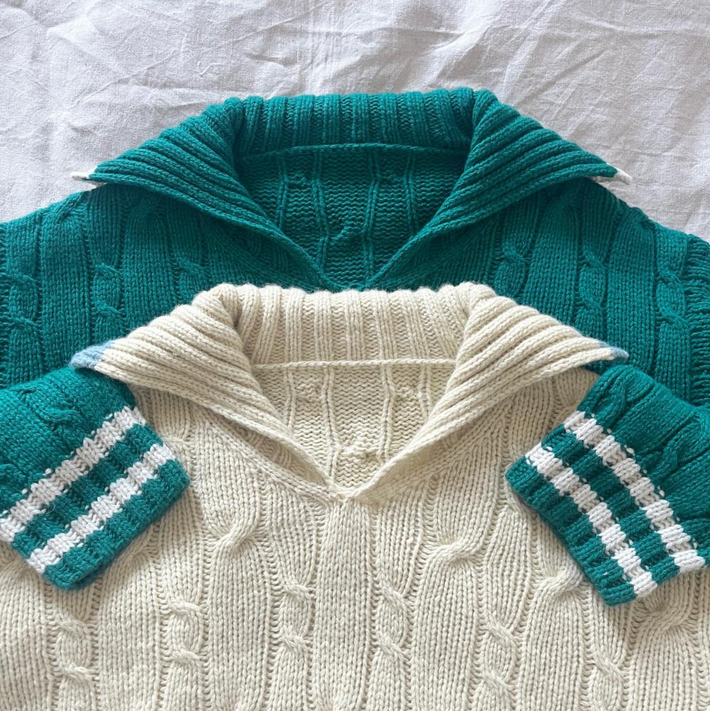 [니드니츠]10AM 스웨터 뜨개 도안 10AM Sweater knitting pattern