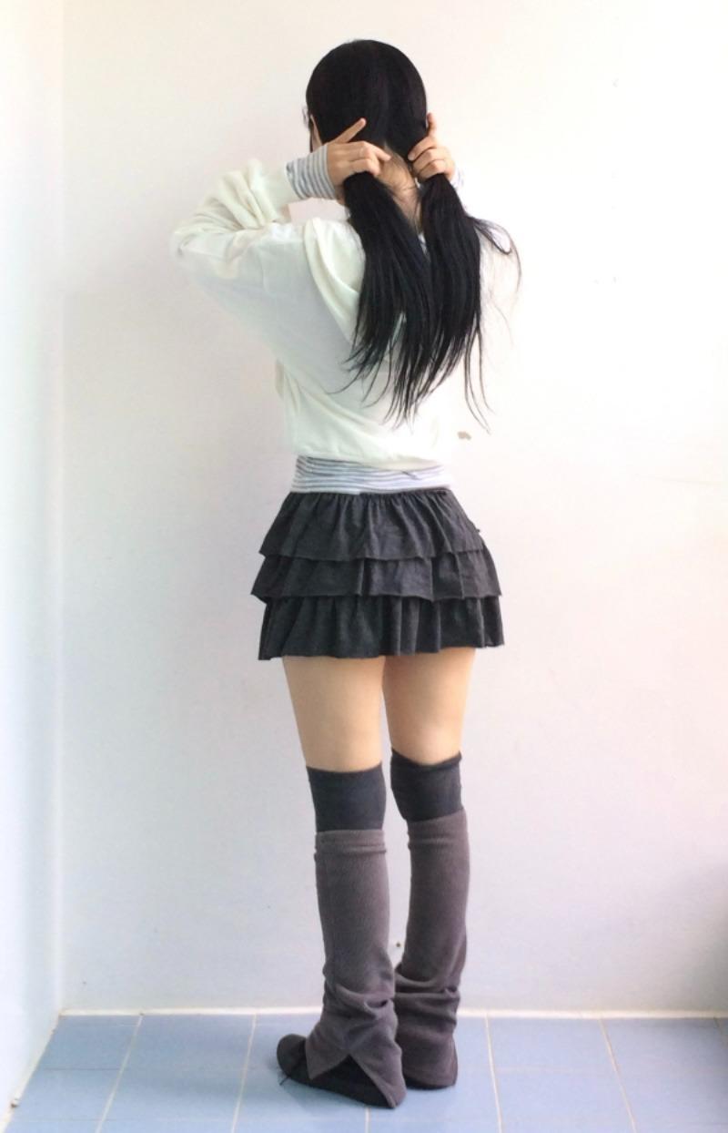 (3 C ᵒ l o🅡) 데일리 컷 레그워머