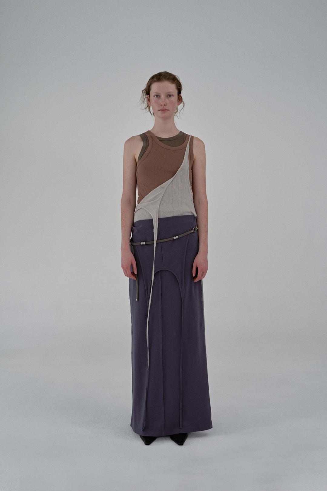 Double Layer Halter Neck Dress