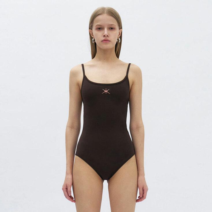Hatch Logo Monokini (Brown)