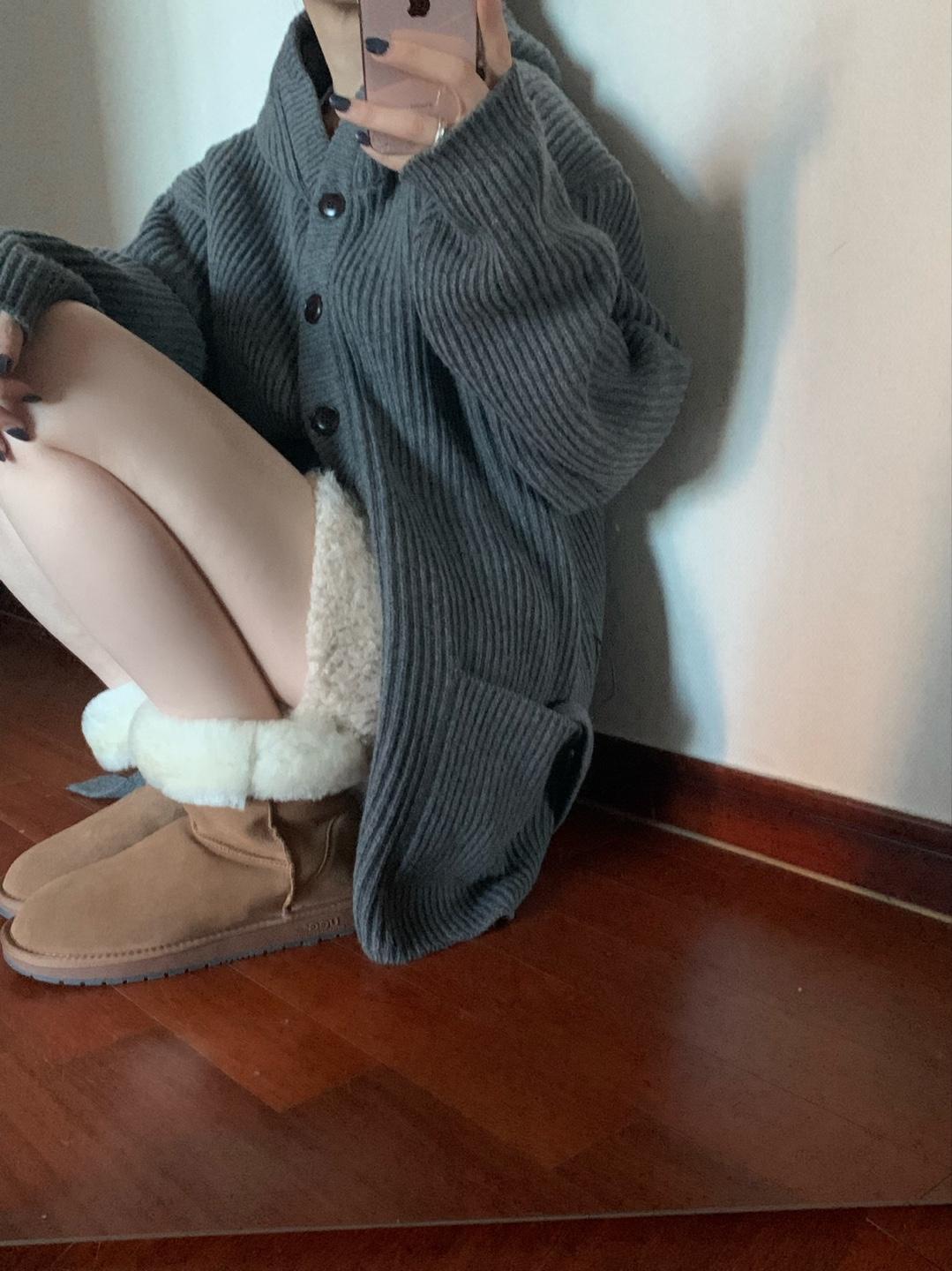 suddenly hoody coat-charcoal(22일출고)