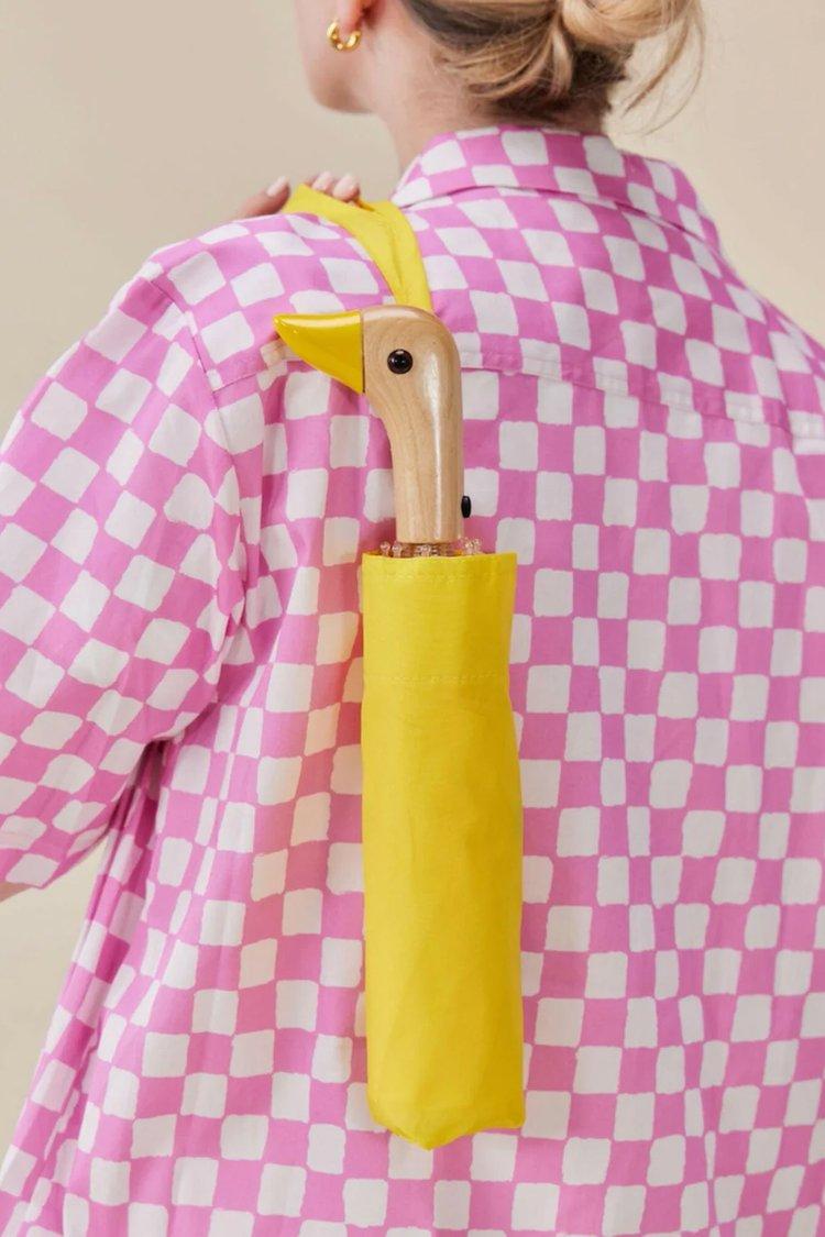 [ORIGINAL DUCKHEAD] 오리지널 덕헤드 Yellow 컬러 강철 3단우산