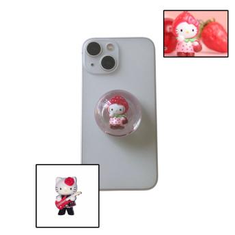 키호 딸기 키티 고양이 스마트톡 거치대 그립톡 kitty cat griptok smarttok