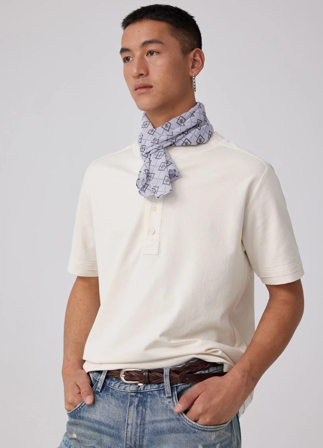 Graphic Miniscarf - Lavender