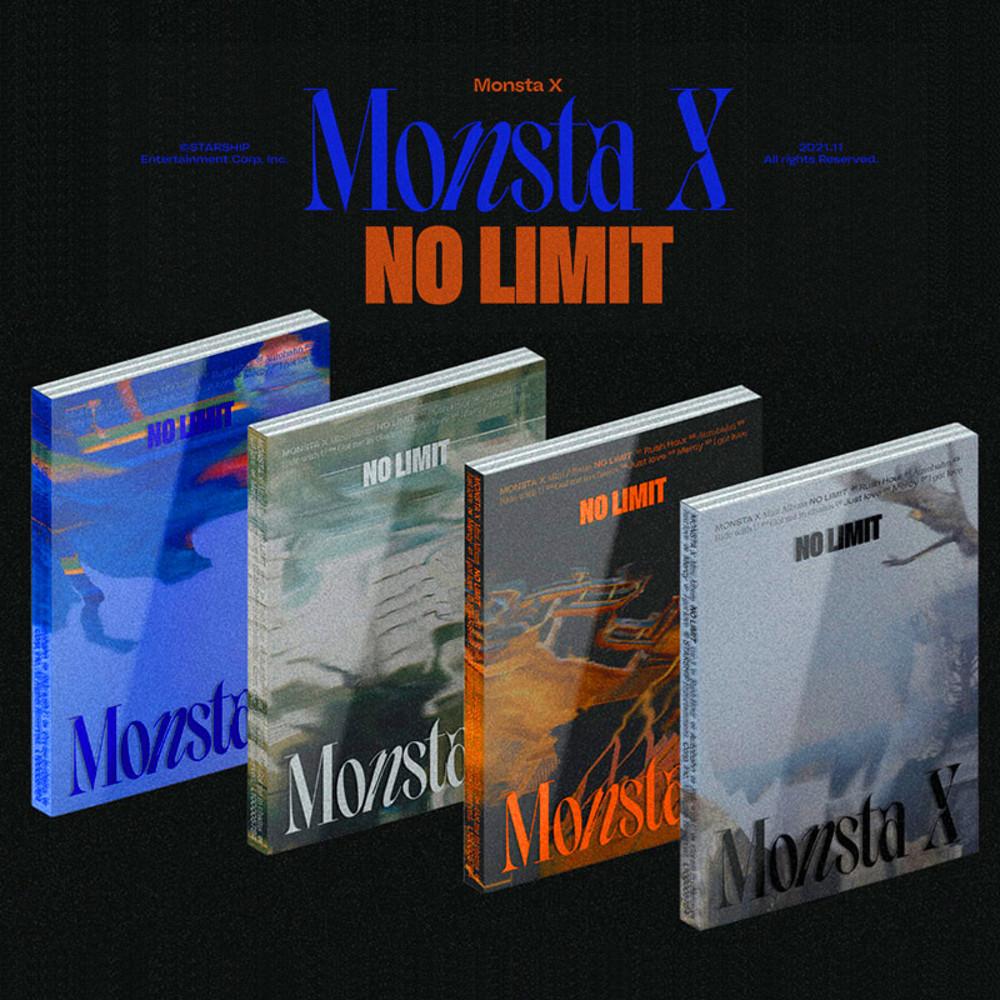 초판 몬스타엑스 러시아워 앨범 NO LIMIT 노리밋 MONSTA X 미니10집 Ver1