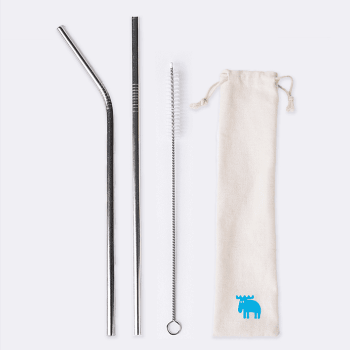 316 항균 스테인레스 스트로우 빨대 세척솔 3P SET