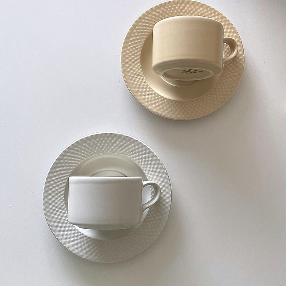 [중고] [빈티지]웨지우드 린넨/라탄 듀오