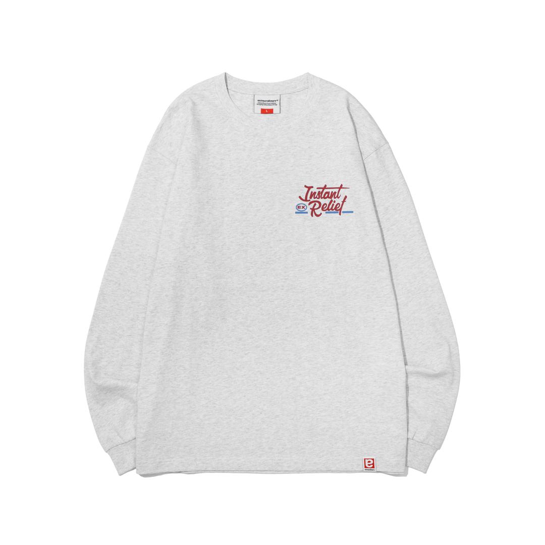 INSTANT RELIET LONG SLEEVE L.M/GREY
