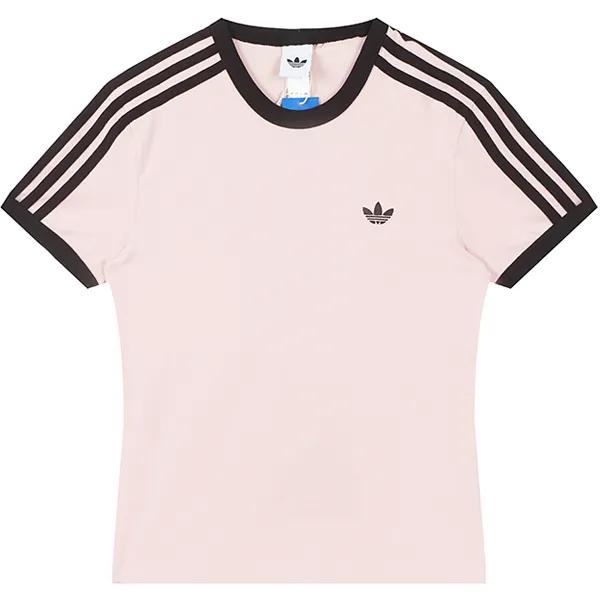 아디다스 W 3-스트라이프 슬림 티 (KC9016)