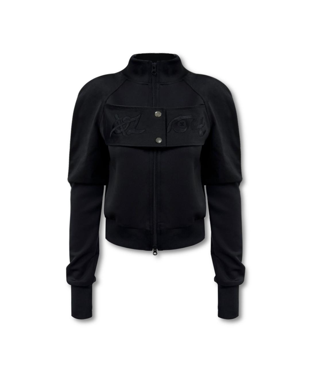 S/NO.18 FLAP EMBROIDERY JERSEY ZIP-UP
