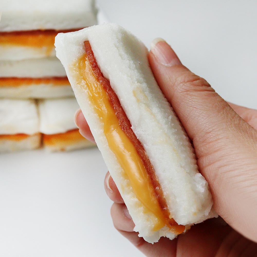 밀레의공방 햄치즈 체다치즈 설기 식사대용떡 85g x 10개