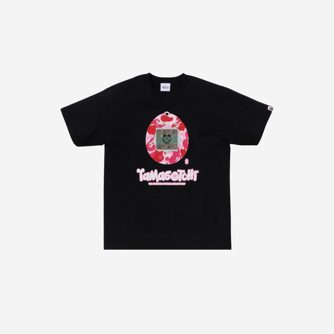 (Kids) BAPE x Tamagotchi T-Shirt #2 Black Pink