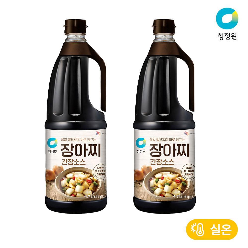 [청정원] 장아찌 간장소스 1.7L x 2개