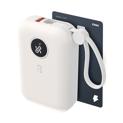바우아토 PD 22.5W 고속 입출력 케이블 일체형 미니 보조배터리 10000mah - 휴대폰/액세서리 | 쿠팡