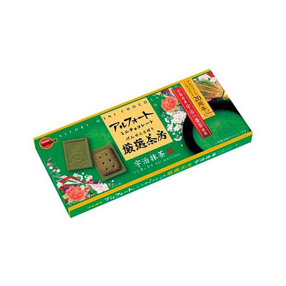 부르봉 알포트 미니 초코 말차맛 일본과자