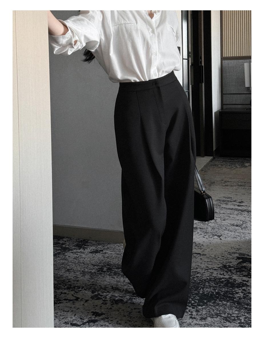 uur The signature slacks [black]