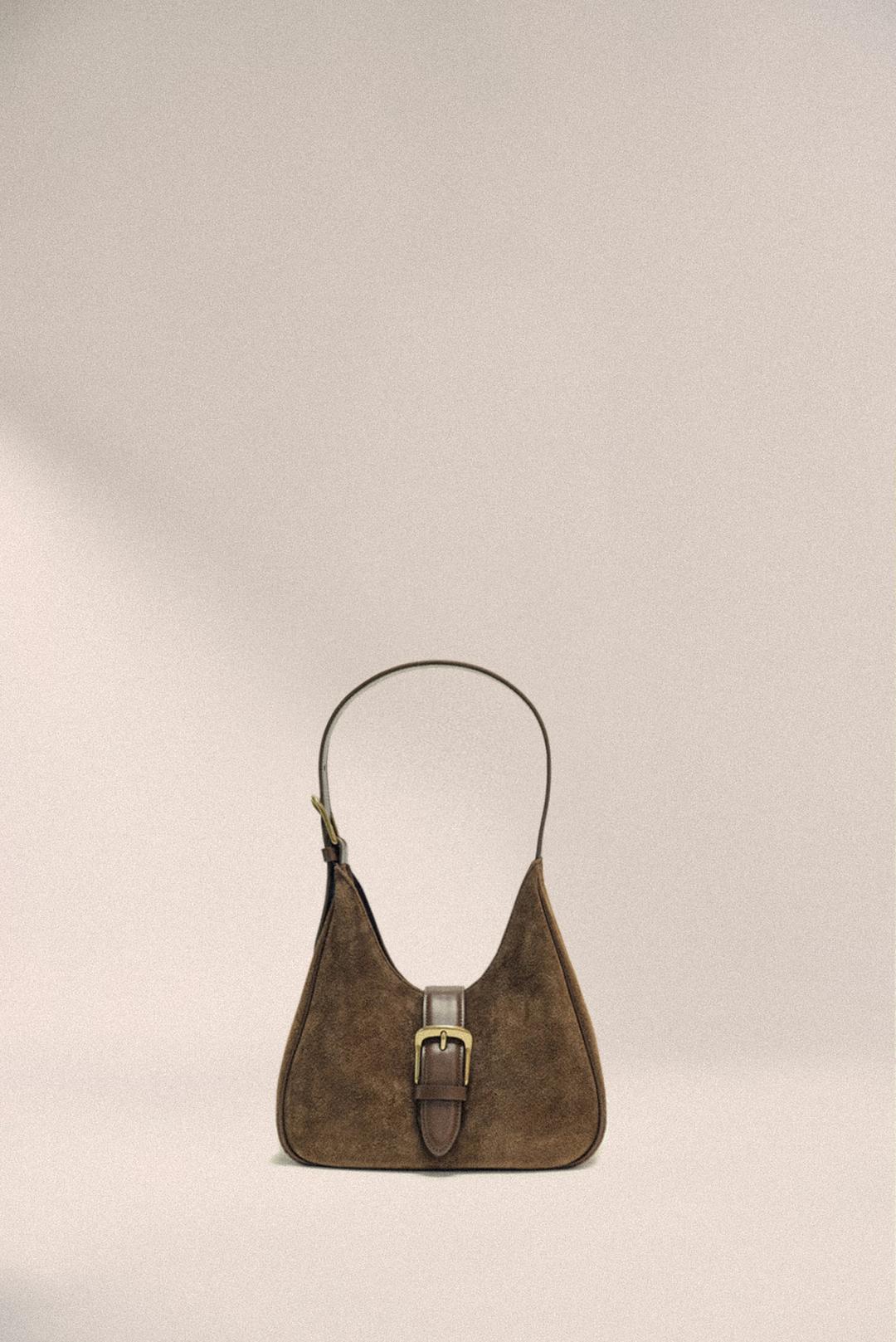 MAMAS HOBO BAG - BROWN (Suede VER.)