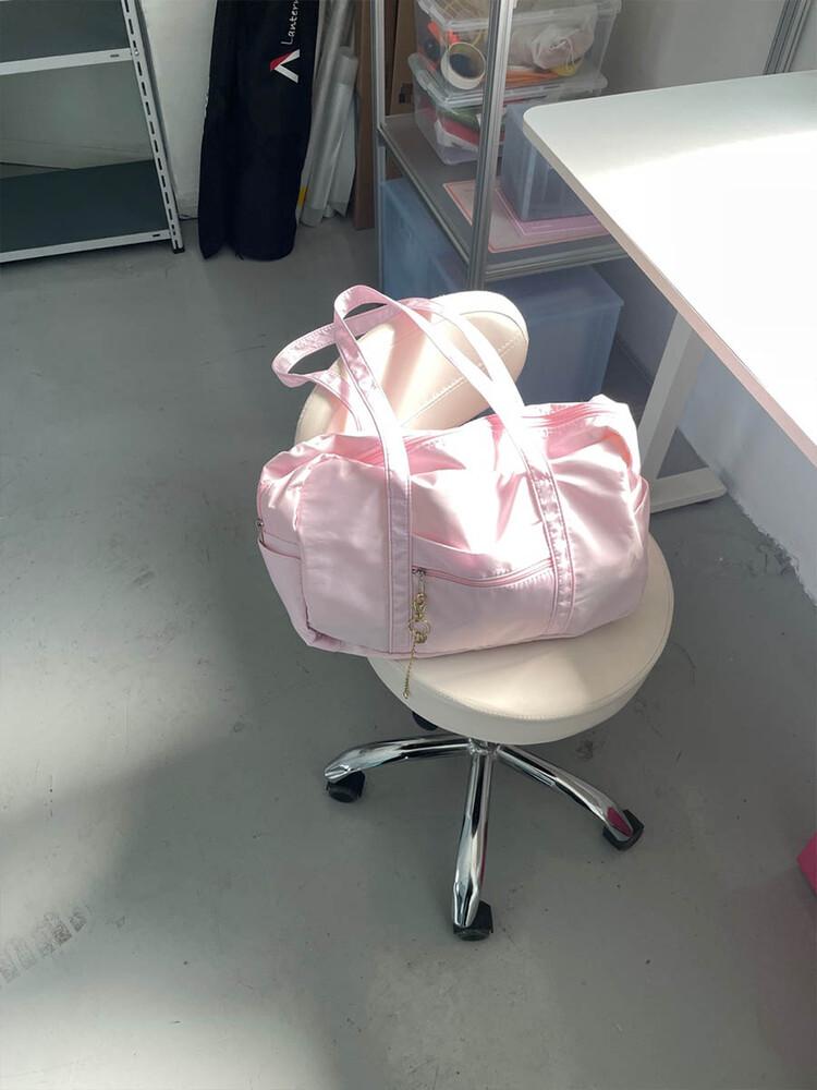 사토미라디오 Nylon boston bag