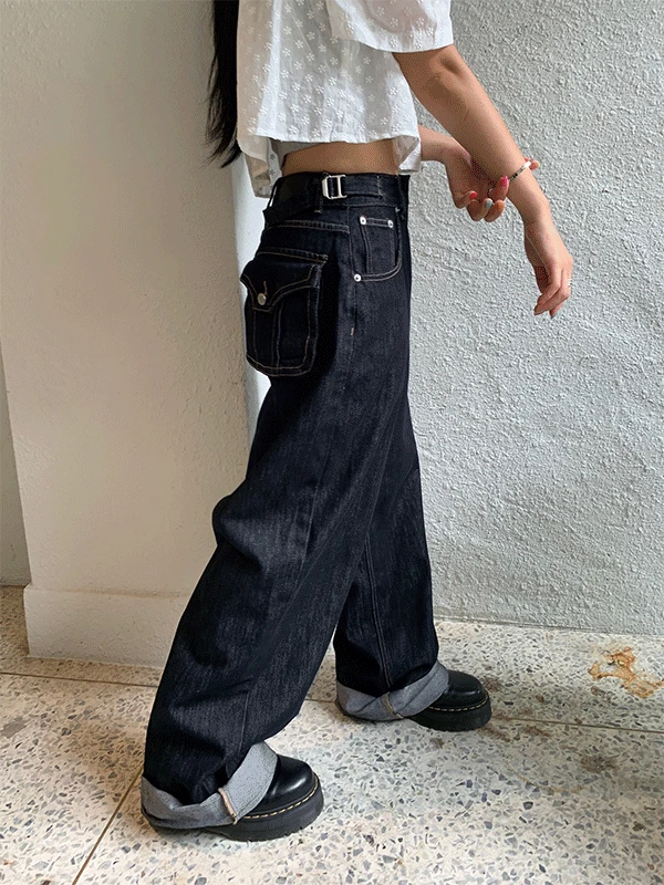 non fade buckle denim (raw)