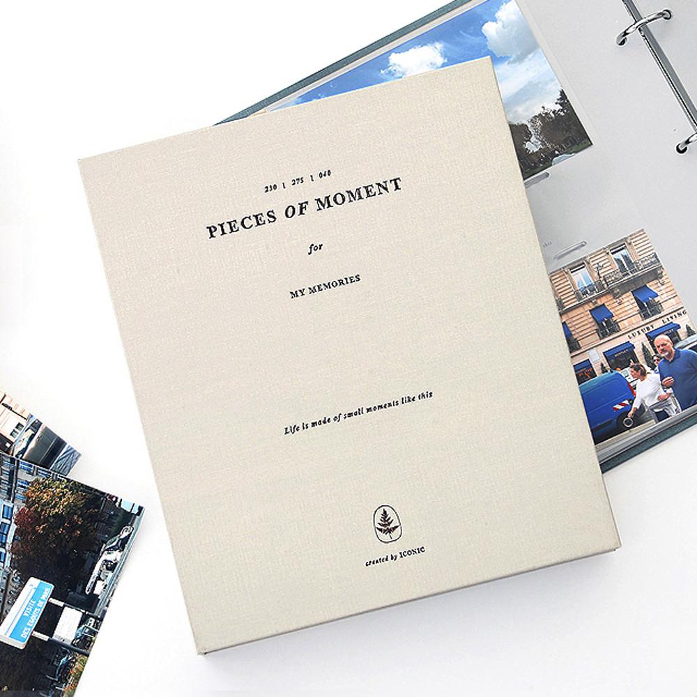 바인더 앨범 접착식 스크랩북 티켓북 셀프 포토북 제작 초음파 웨딩 4X6 포켓 사진첩