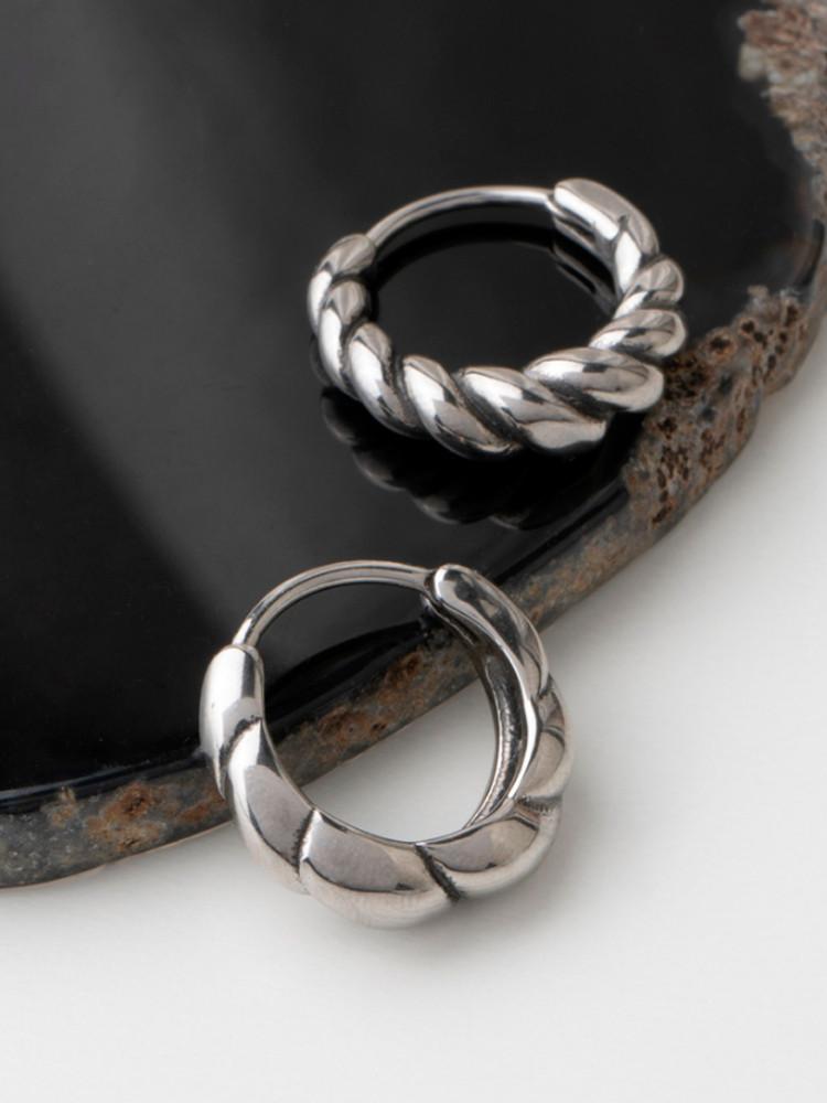 써지컬 피어싱 크로와상 링피어싱 2종 남자피어싱