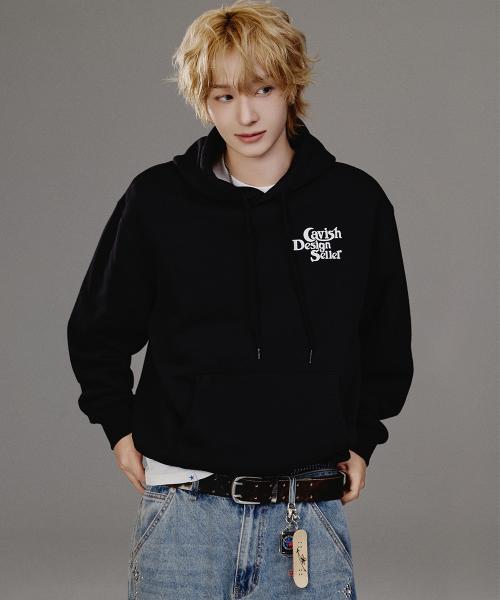 CAVISH × KickFlip Donghwa MY FIRST PIC HOODIE BLACK(CV2FFUM400C)