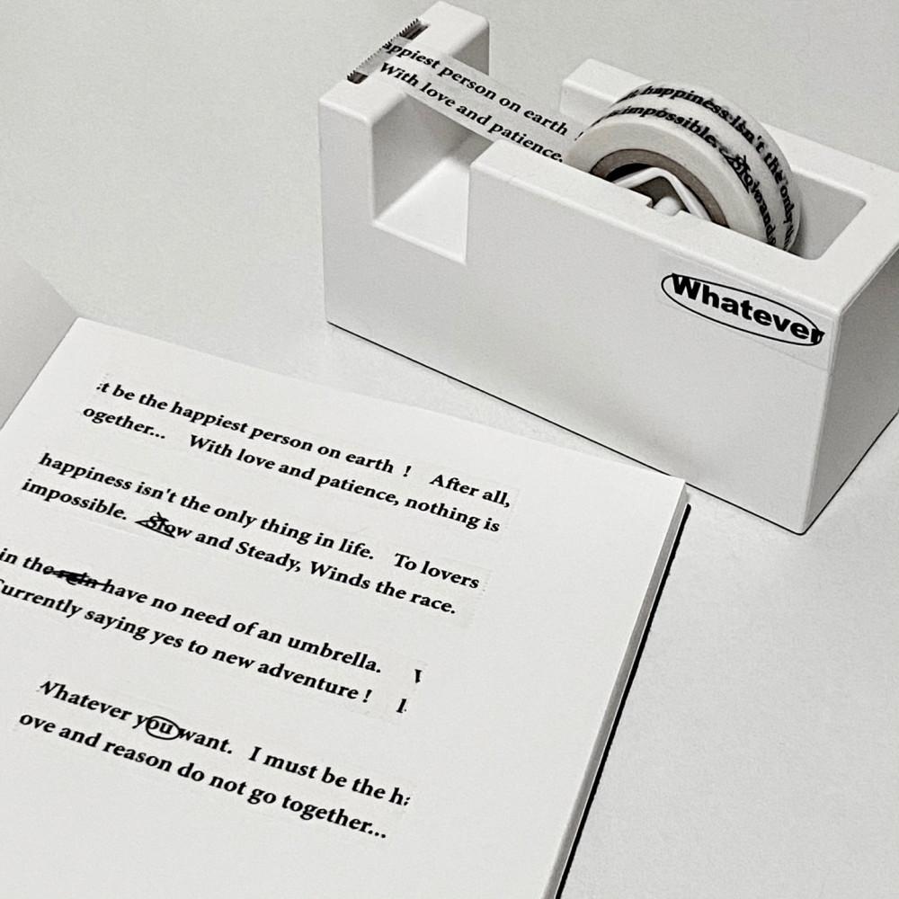 [레터링 마테] 영어 패턴 힙한 낙서 포인트 종이 테이프 다이어리 꾸미기 다꾸 용품 데코