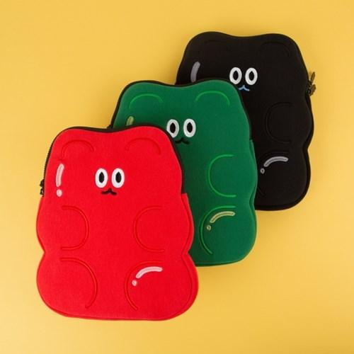 자수 젤리베어 노트북파우치 (아이패드/11/13/15인치)