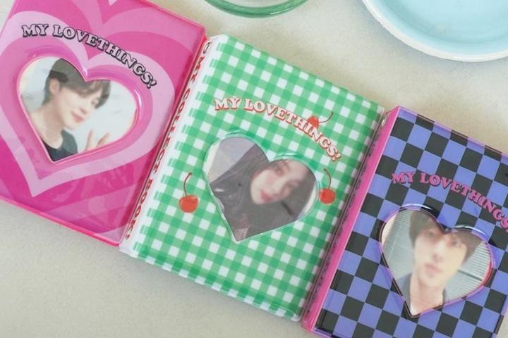 1단 콜렉트북 포카앨범 3color 미니 앨범 홀더 포카바인더
