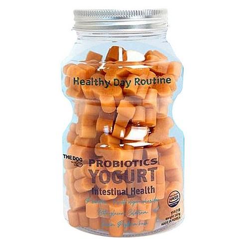 더독 한국사료 강아지 좋은것만 듬뿍 프로바이오틱스 요구르트 초유, 요구르트맛, 160g, 1개 - 져키/트릿 | 쿠팡