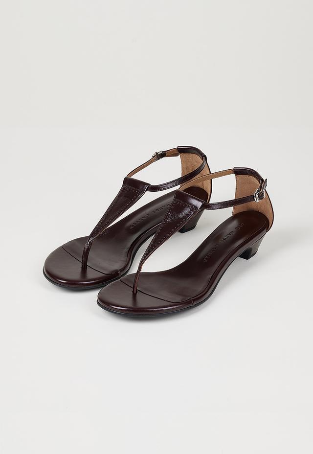 Nina T-Strap Sandal - Mogano
