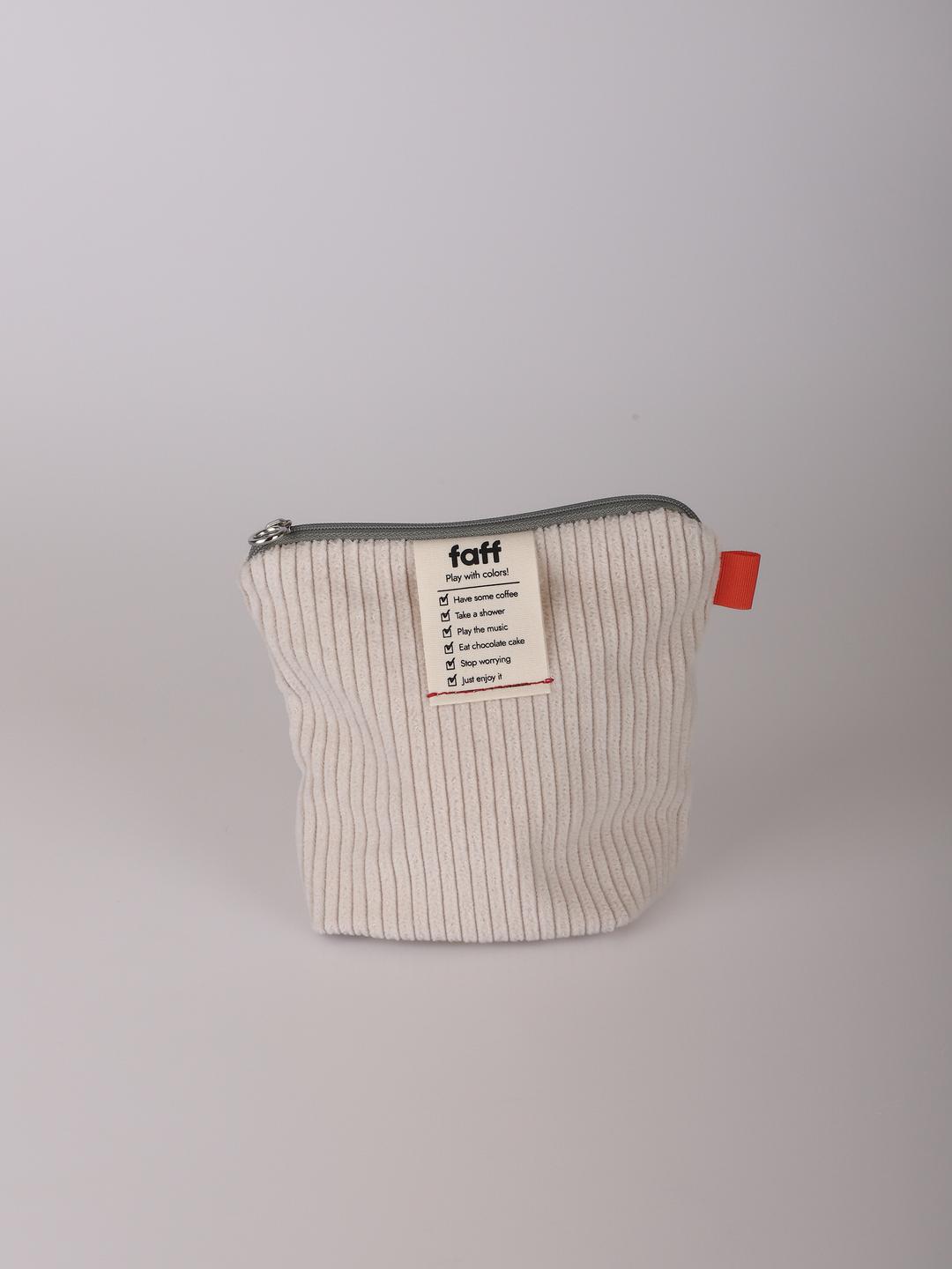 faff Pouch Corduroy Snow