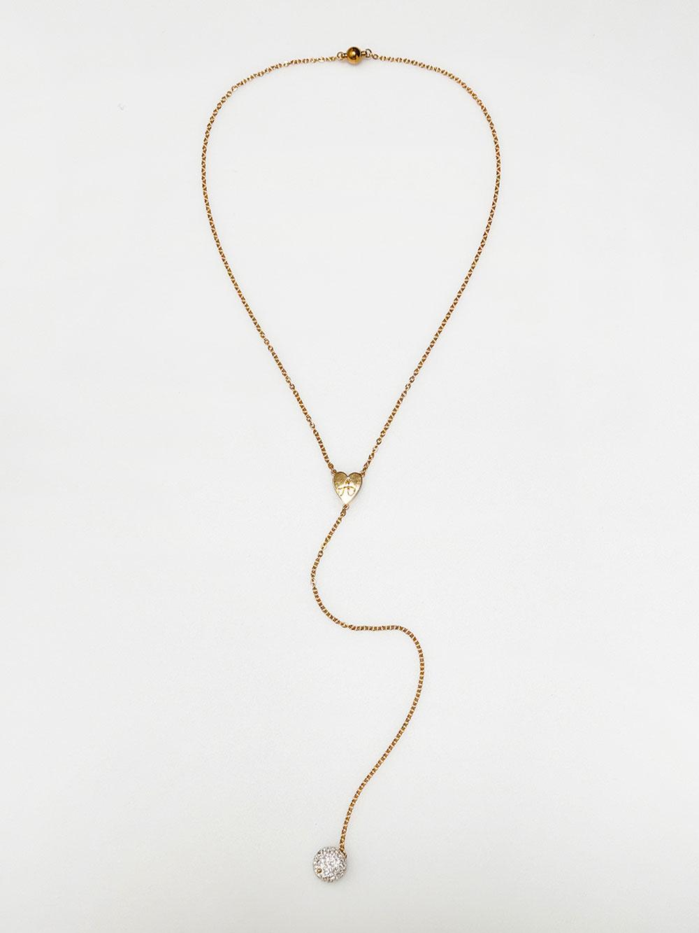 Joyful Y-Drop Necklace / 2color