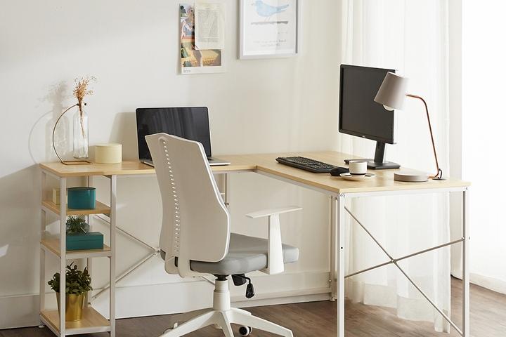 스테디L형책상 컴퓨터책상 게이밍책상