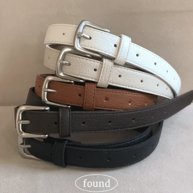 [당일출고🚀/국내제작] 데일리 베이직 심플 무광 벨트