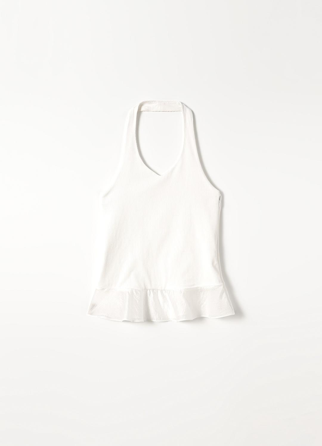 3RD Lier Halter Blouse