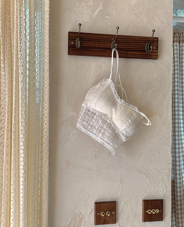 lace bra top (2color)