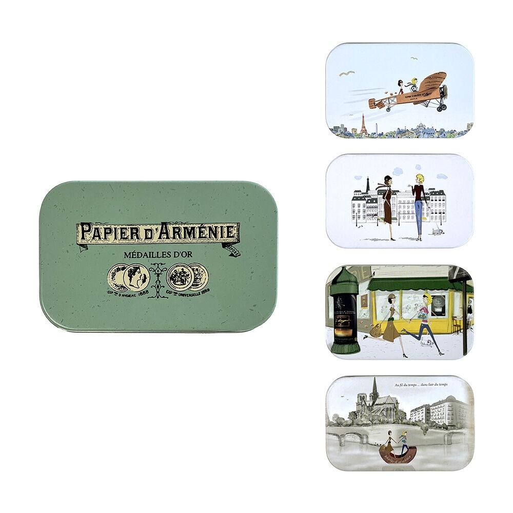 [파피에르다르메니] 페이퍼 인센스 틴케이스 5종(성냥포함)