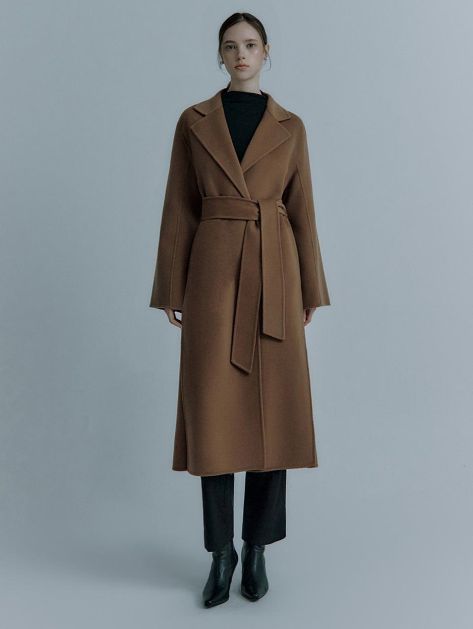 [프리오더 할인]Mirabelle silk cashmere coat (3colors)