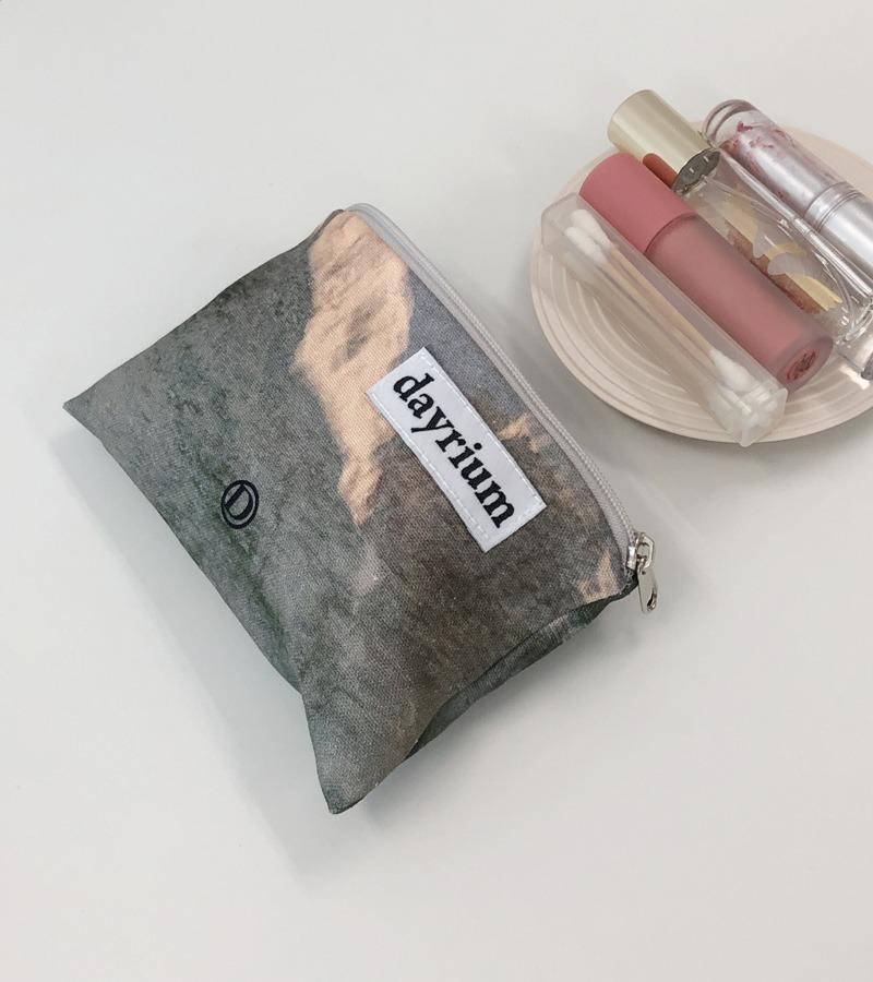 지퍼 파우치 S /웨이버그린