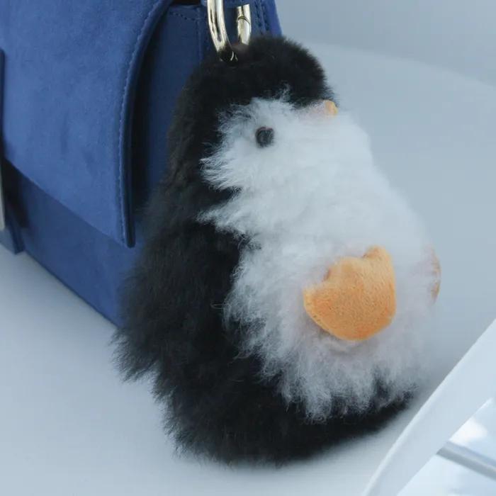 Alpaca Baby Penguin Keyring