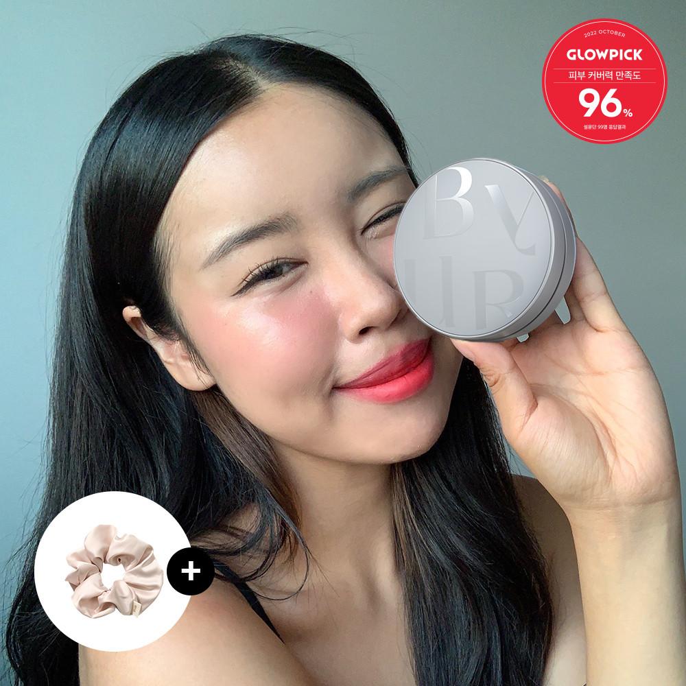 [헤어 스크런치 증정][심화평PICK]바이유어 세럼핏 풀커버 매트쿠션