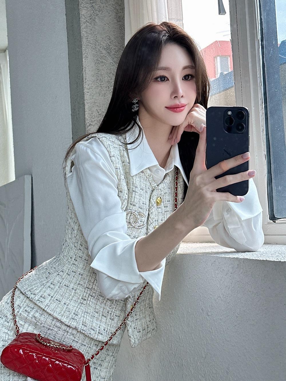 마인스 라파 블라우스