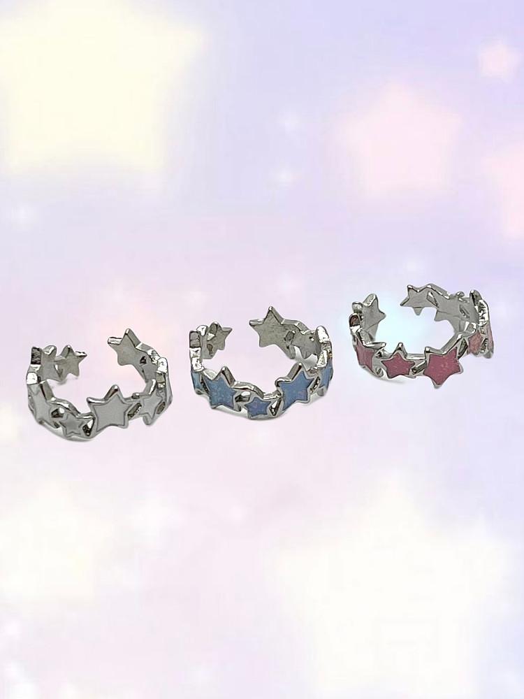 (캔디시크) color star ring