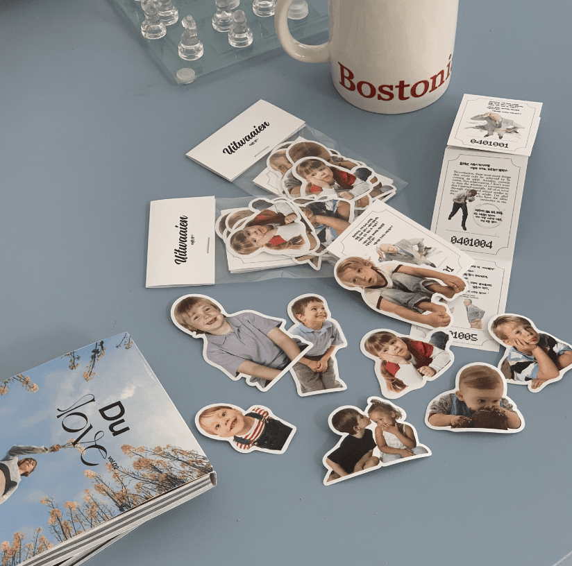 어른들을 위하여 sticker+paper pack