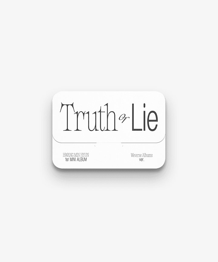 'Truth or Lie' - 1st MINI ALBUM (Weverse Albums ver.)