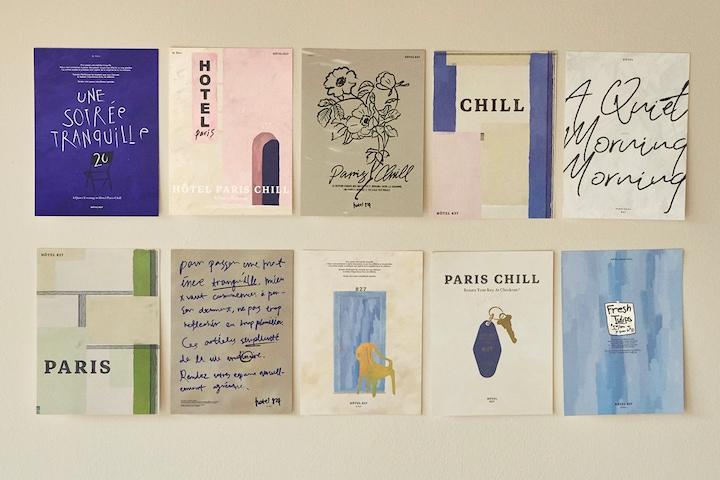 HÔTEL827 POSTCARD 10종  포스트카드/그림엽서